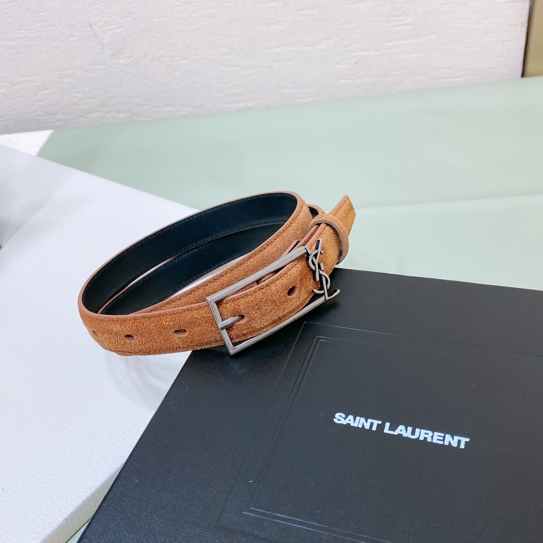 [YSL Belts]Saint Laurent 23 Yves Saint Laurent Ladies Belt and Belt CASSANDRE