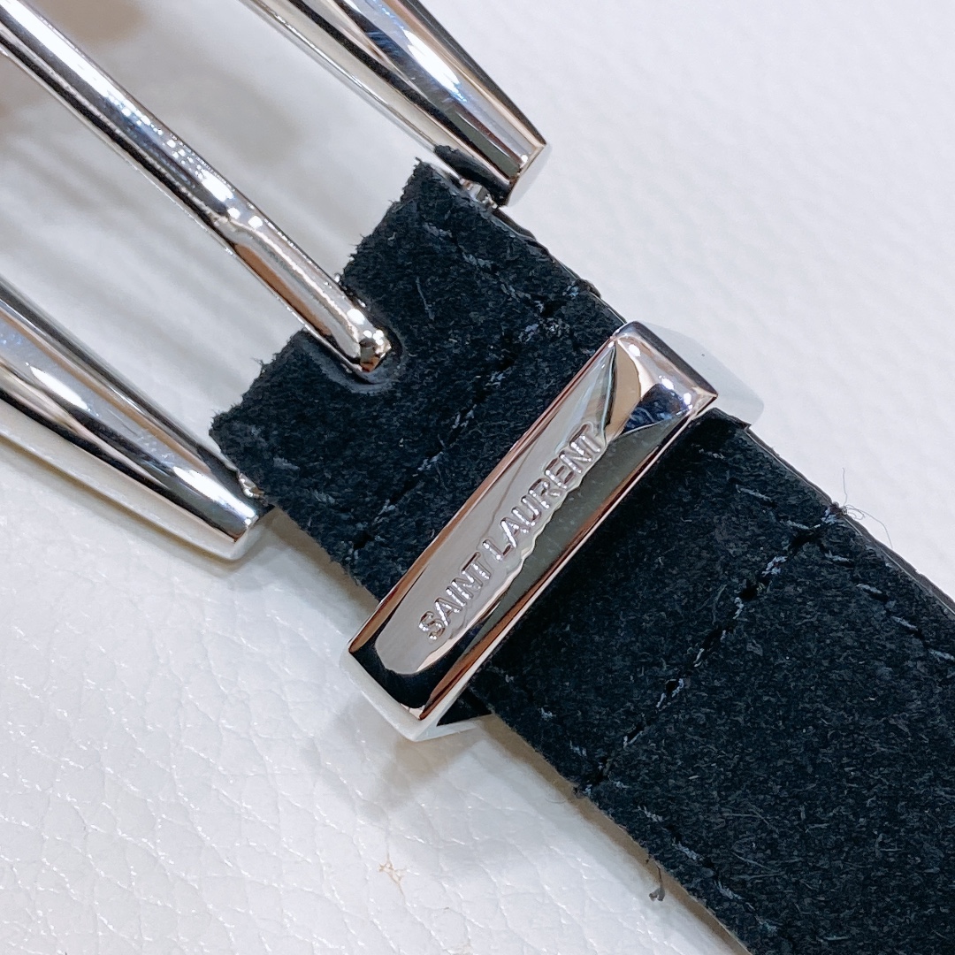 [YSL Belts]Saint Laurent 23 Yves Saint Laurent Ladies Belt and Belt CASSANDRE