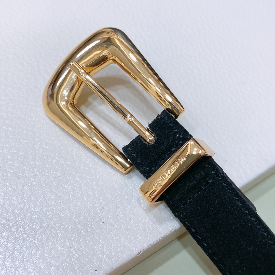 [YSL Belts]Saint Laurent 23 Yves Saint Laurent Ladies Belt and Belt CASSANDRE