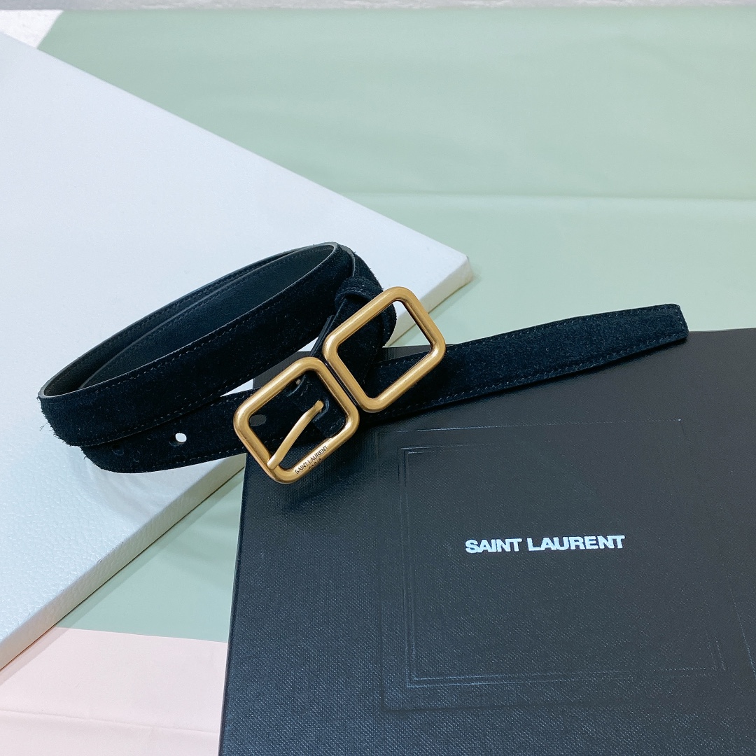 [YSL Belts]Saint Laurent 23 Yves Saint Laurent Ladies Belt and Belt CASSANDRE