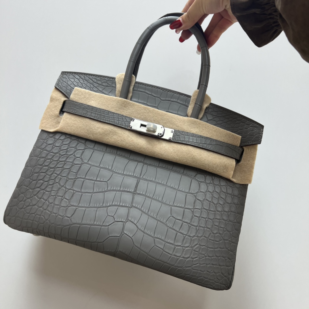 Hermès hermes rare spot BK30 pearl gray