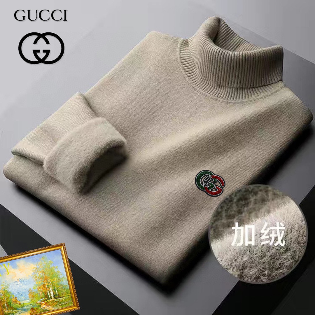 ！ 【古奇】专柜热卖爆款加绒毛衣！原单品质！高端男士加绒羊毛✔高端复刻 今季最爆的款式 绝对品质保证 进