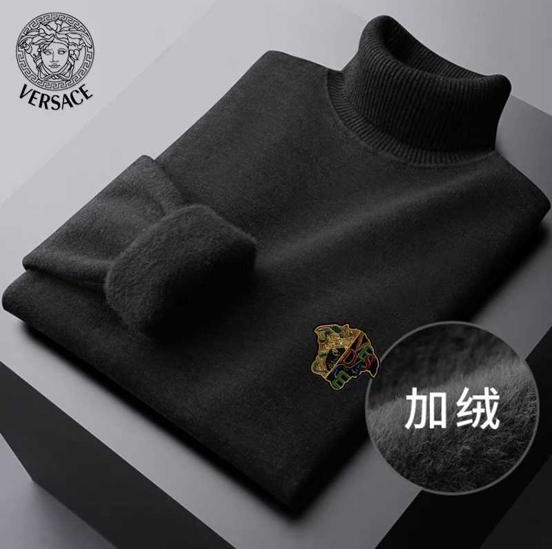 ！ 【范思哲】专柜热卖爆款加绒毛衣！原单品质！高端男士加绒羊毛✔高端复刻 今季最爆的款式 绝对品质保证 