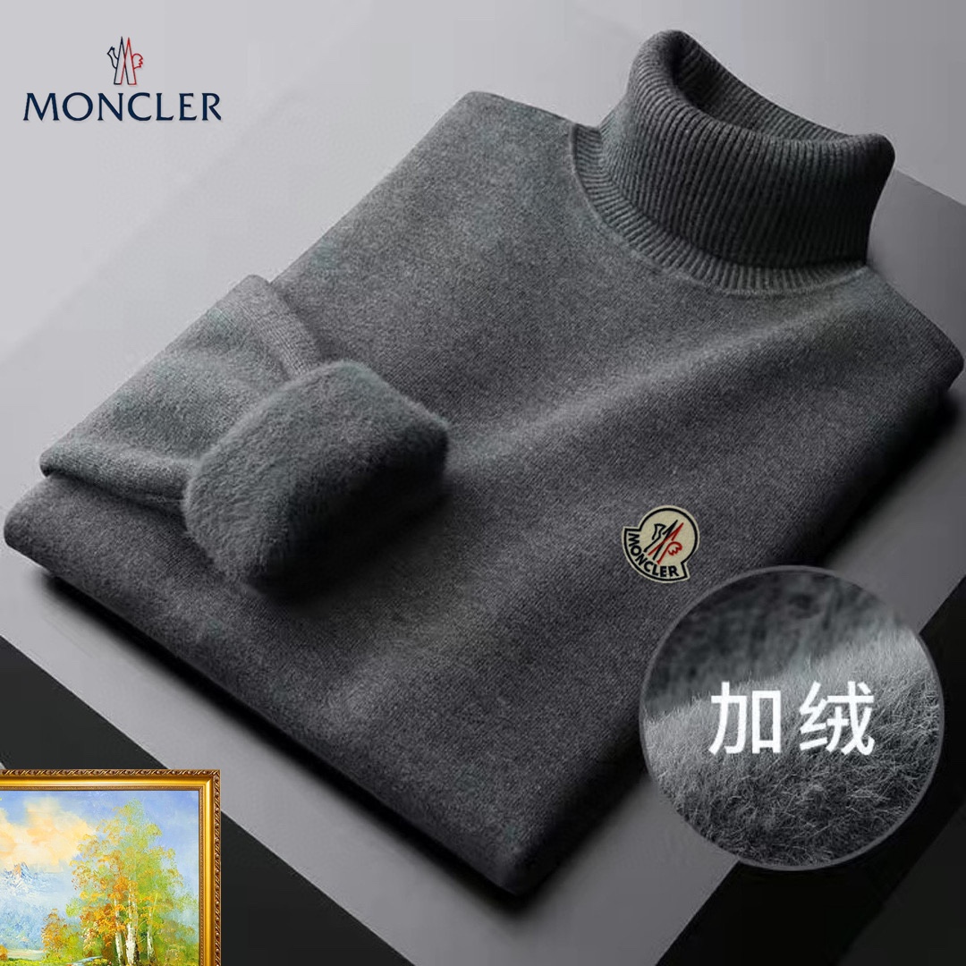 ！【蒙口】专柜热卖爆款加绒毛衣！原单品质！高端男士加绒羊毛✔高端复刻 今季最爆的款式 绝对品质保证 进口