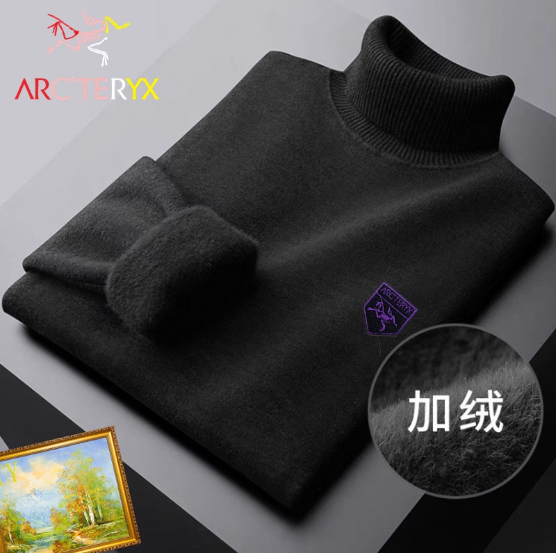 ！【始祖鸟】专柜热卖爆款加绒毛衣！原单品质！高端男士加绒羊毛✔高端复刻 今季最爆的款式 绝对品质保证 进