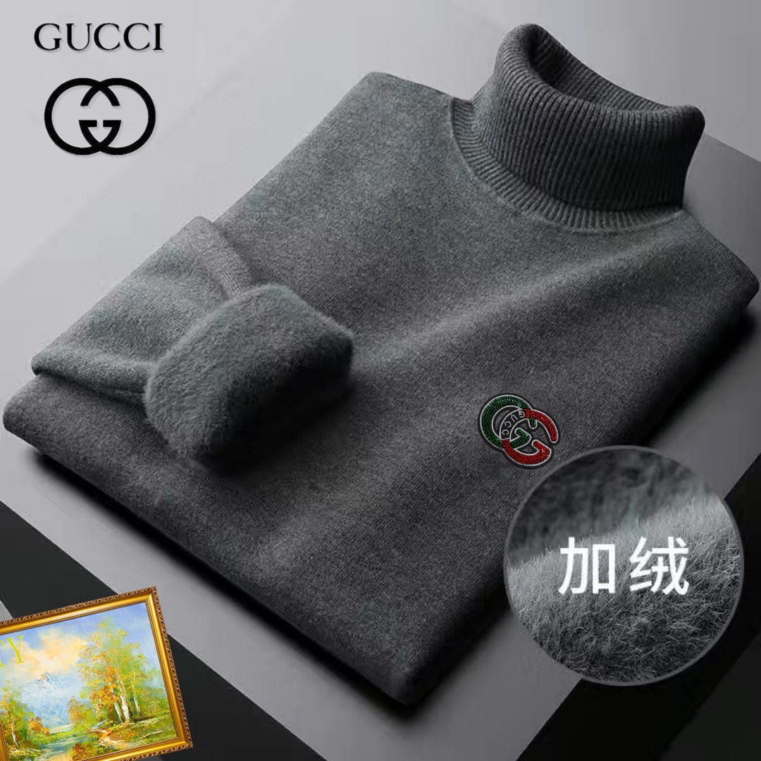 ！ 【古奇】专柜热卖爆款加绒毛衣！原单品质！高端男士加绒羊毛✔高端复刻 今季最爆的款式 绝对品质保证 进