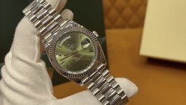 High Quality Happy Copy
 Rolex Watch Green