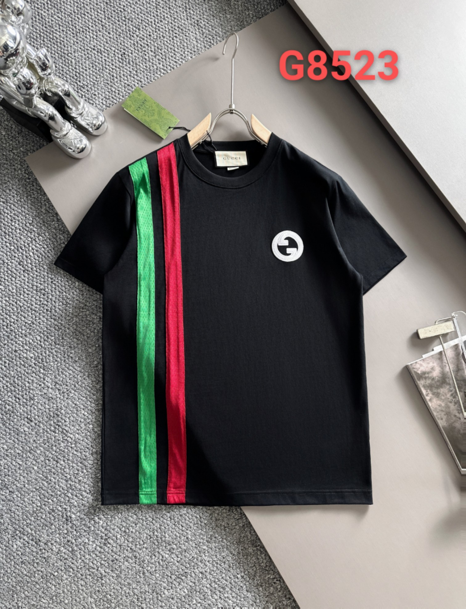 G casa GU24ss nueva versión alta de primavera-verano, efecto de uso excelente, camiseta de manga corta G8523 nueva, col…