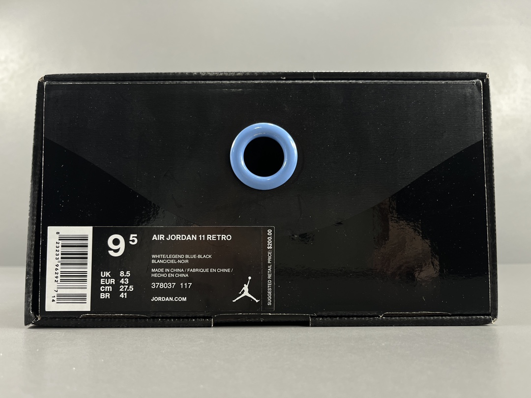 渠道优势支持放店！X版乔11传奇蓝JordanAirJordan11retrolegendblue减震高