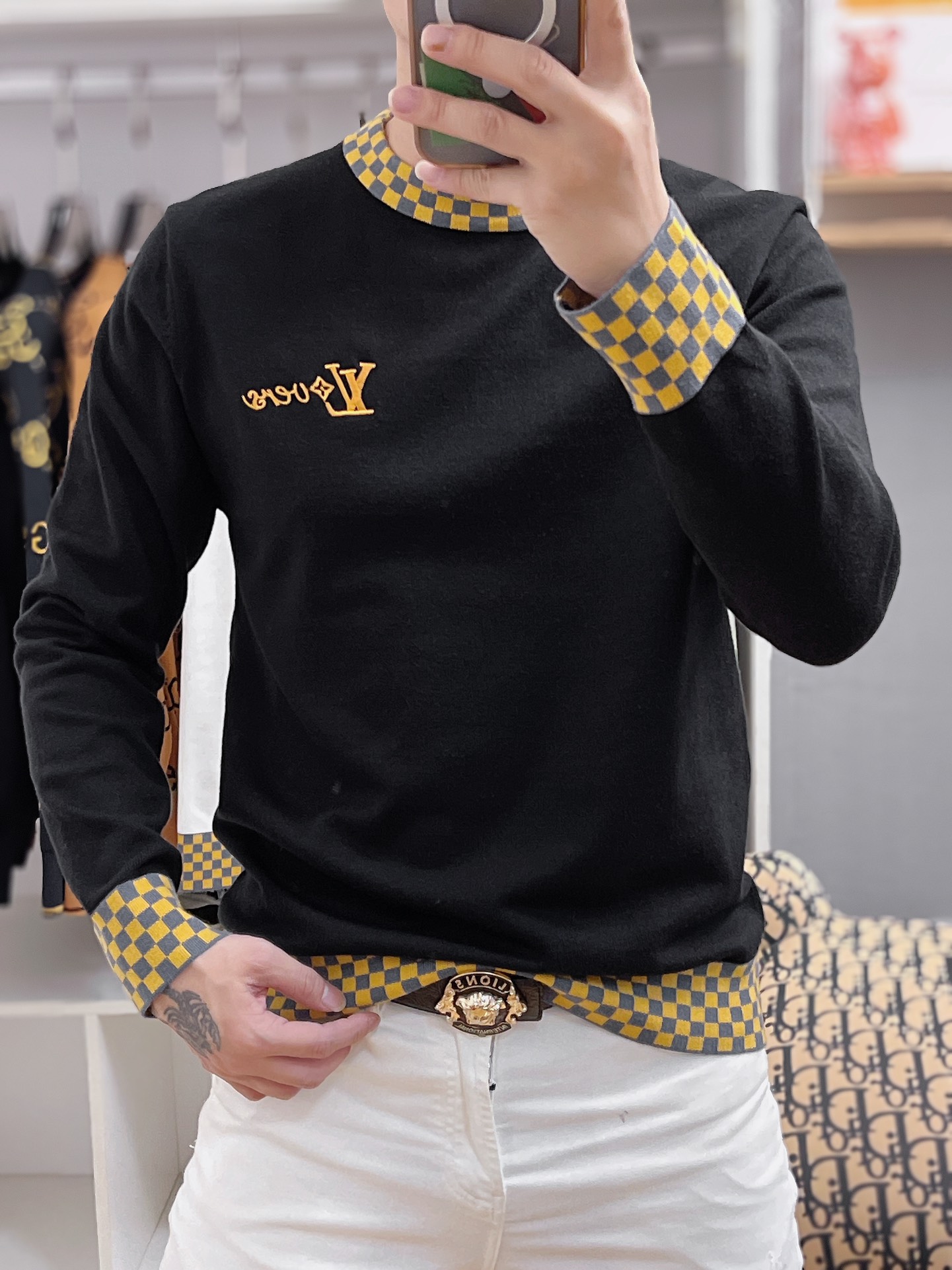 Louis Vuitton Clothing Sweatshirts Long Sleeve