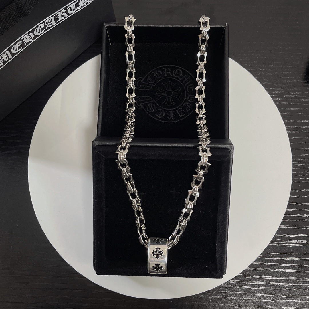 NO:109614,Today's recommendation Crosin Necklace Top Seiko Version Perfect Replica Today's recommendation Size 60, Elegant Elements, Chrome Hearts, Necklace19860909今日推荐 克罗心项链 顶级精工版本 完美复刻今日推荐 尺寸60,饰品精品,chrome hearts,necklace,Jewelry