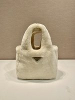 Top Designer replica
 Prada Handbags Bucket Bags Wool Winter Collection Fashion