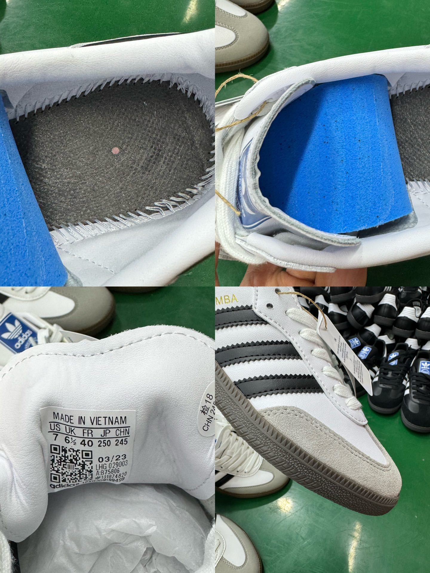 阿迪桑巴三叶草2024版货号:B75806AdidasOriginalSambaOG复古桑巴板鞋纯原大厂