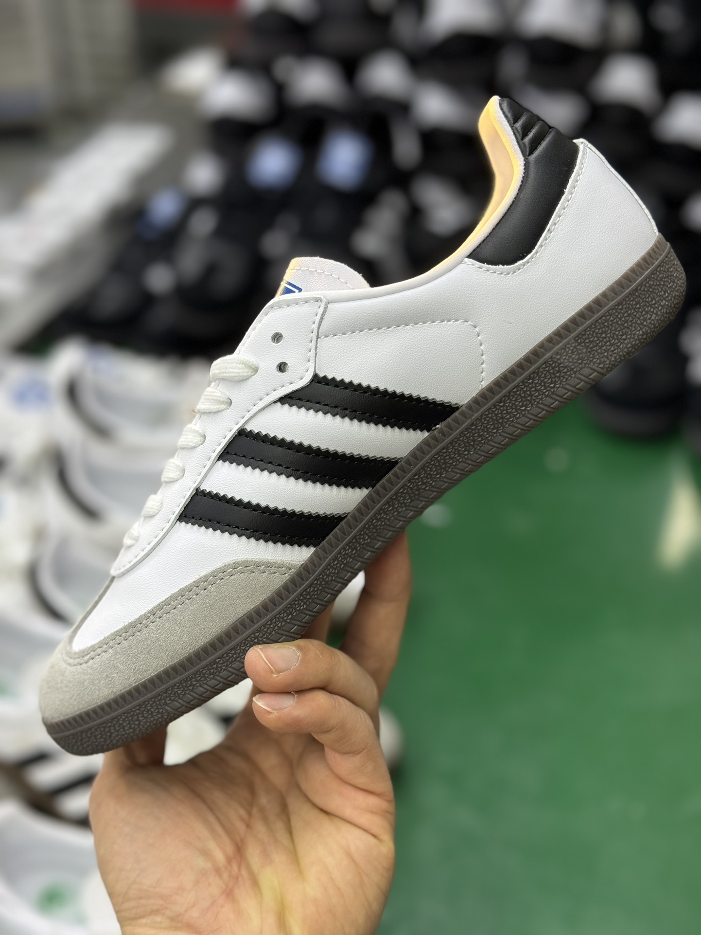 阿迪桑巴三叶草2024版货号:B75806AdidasOriginalSambaOG复古桑巴板鞋纯原大厂