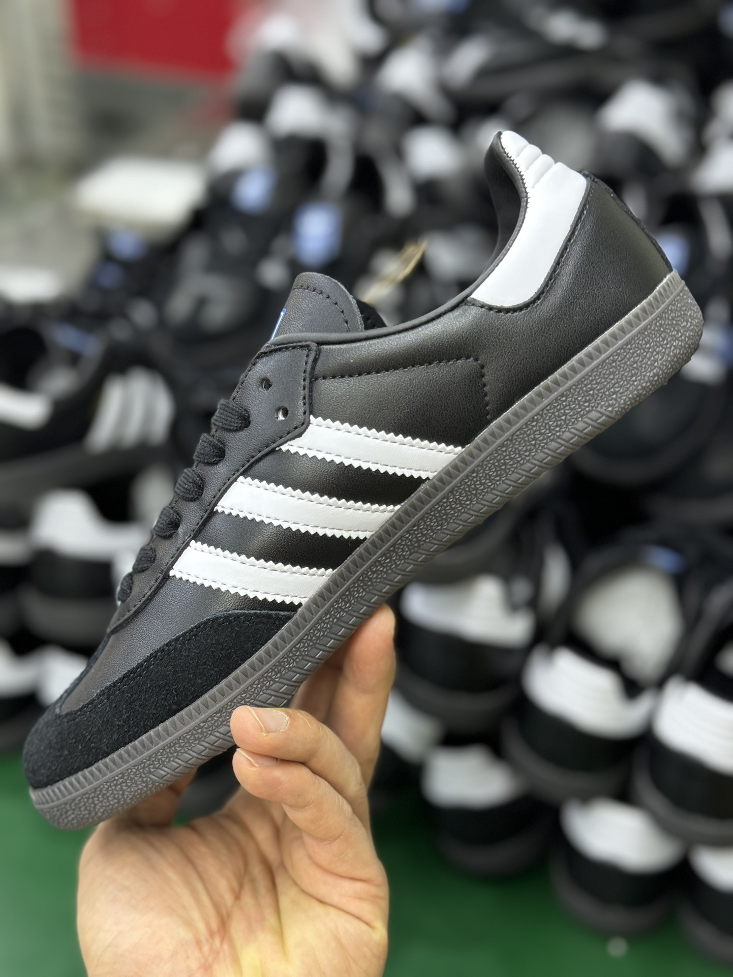 桑巴三叶草2024版货号:B75807AdidasOriginalSambaOG复古桑巴板鞋纯原大厂出品