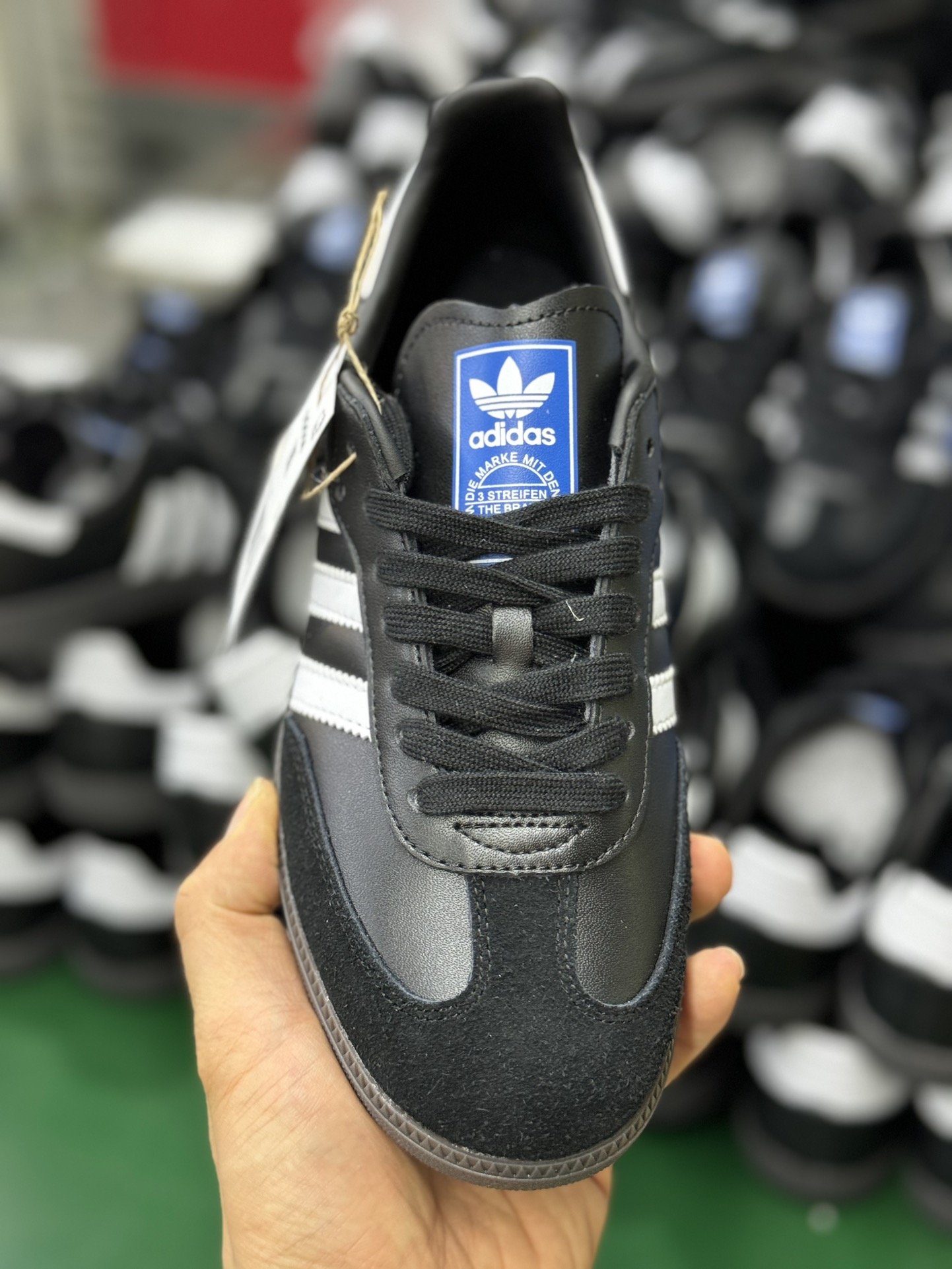 桑巴三叶草2024版货号:B75807AdidasOriginalSambaOG复古桑巴板鞋纯原大厂出品