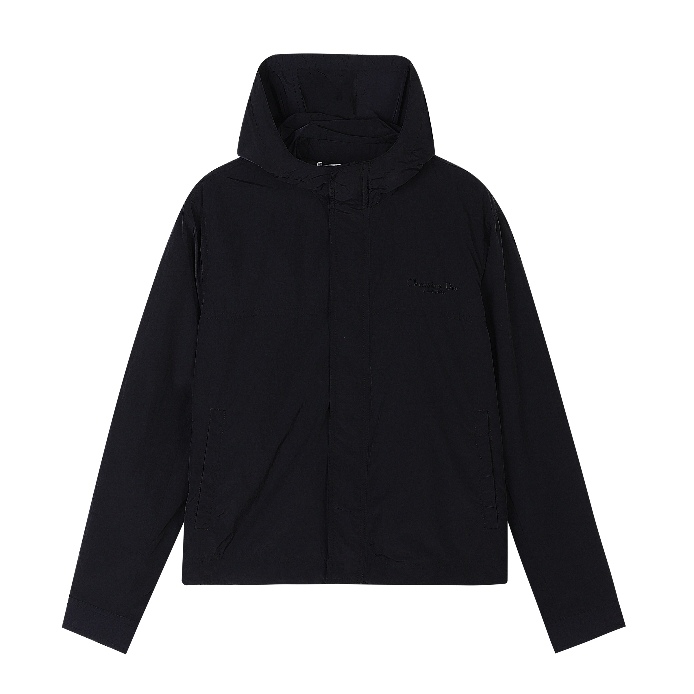 Chaqueta DIO Di*2024SS Chaqueta con capucha Nuevo estilo de primavera Chaqueta corta de doble capa con bordad…