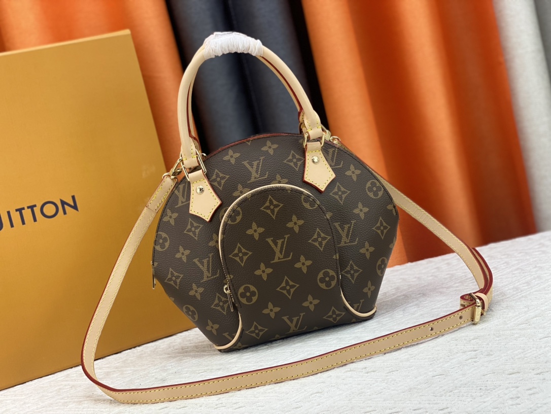 Louis Vuitton Bags Handbags Yellow Monogram Canvas Cowhide M20752