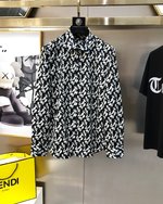 Yves Saint Laurent Clothing Shirts & Blouses sell Online
 Printing Men Cotton Poplin Fabric Fall Collection Fashion Long Sleeve