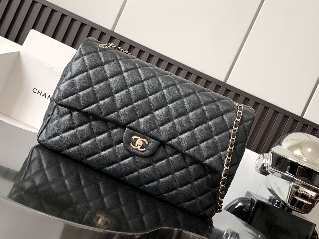 Rare item Xiaoxiang CHANEL 24C extra large CF airport bag, caviar calfskin, light weight