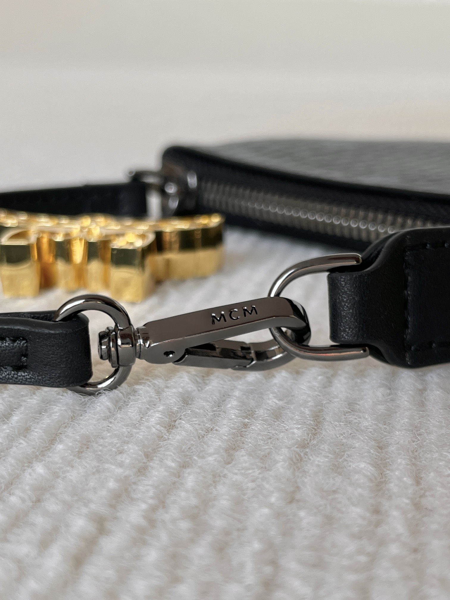 MCM Original factory Small look small bag details
