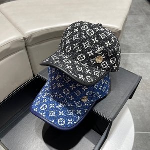 Louis Vuitton Hats Baseball Cap Printing Cotton