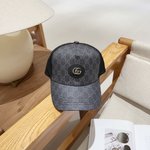 Gucci Hats Cotton Genuine Leather Fashion