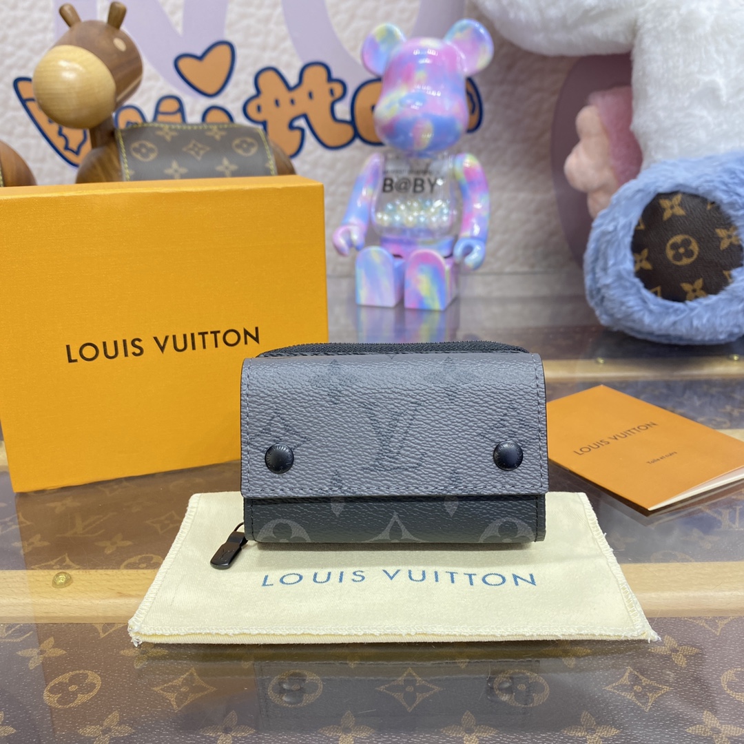 Louis Vuitton Sacos Bolsas Melhor réplica de capucinas
 Cinzento Monogram Eclipse Canvas M82771