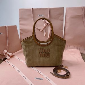 We Offer MiuMiu Tote Bags Sewing Corduroy