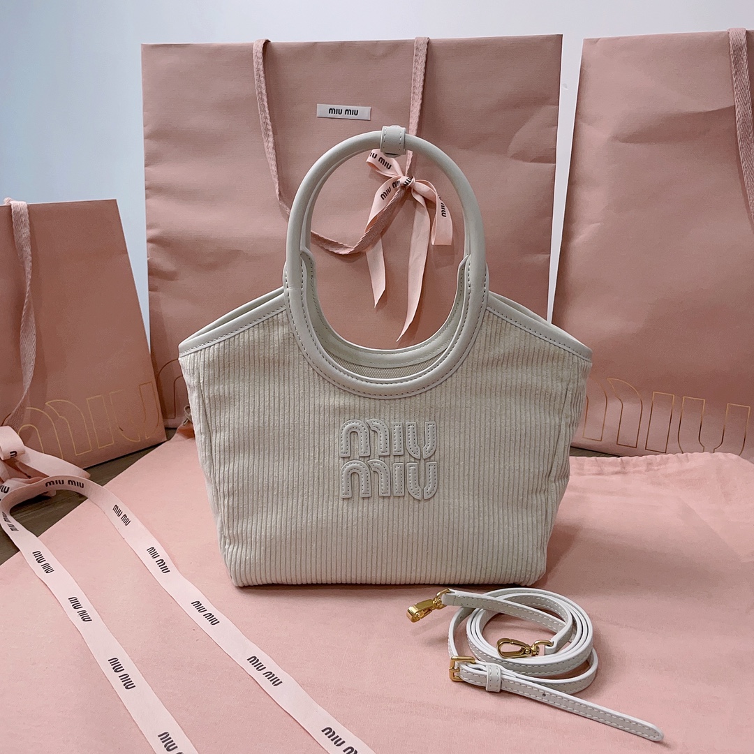 MiuMiu Tote Bags Online Sales
 Sewing Corduroy