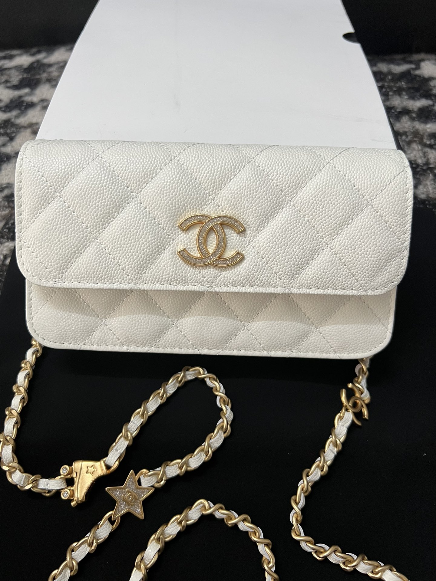 Ready stockExtreme version super cute Chanel 24Chanel latest version mini WOC