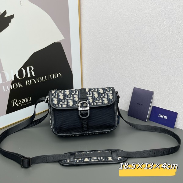 Dior Bags Handbags Beige Black Blue Printing Fabric Fall Collection Oblique Mini