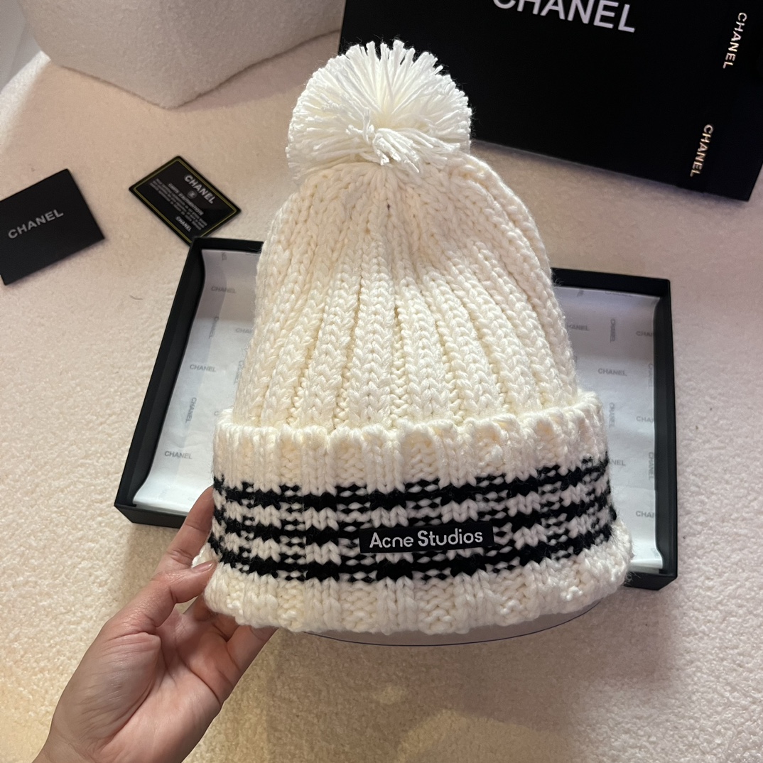 NO:190087,Special offer Acne knitted wool hat, black and white two-color hat fisherman hat baseball hat knitted hat, hat, acne studios, espadrilles, hats19860909特价 Acne针织毛线帽,黑 白两色帽子渔夫帽棒球帽针织帽,帽子,acne studios,espadrilles,hats,hat
