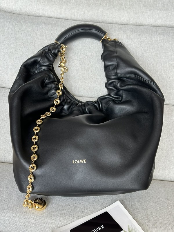 Loewe AAAAA+ Bags Handbags Bronzing Sheepskin Chains