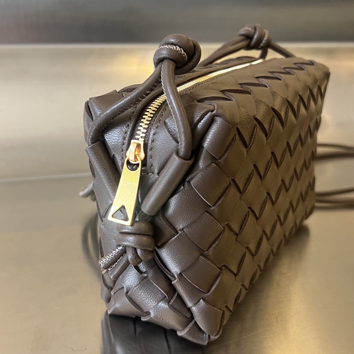 Сумка Bottega Veneta с плетением Intrecciato