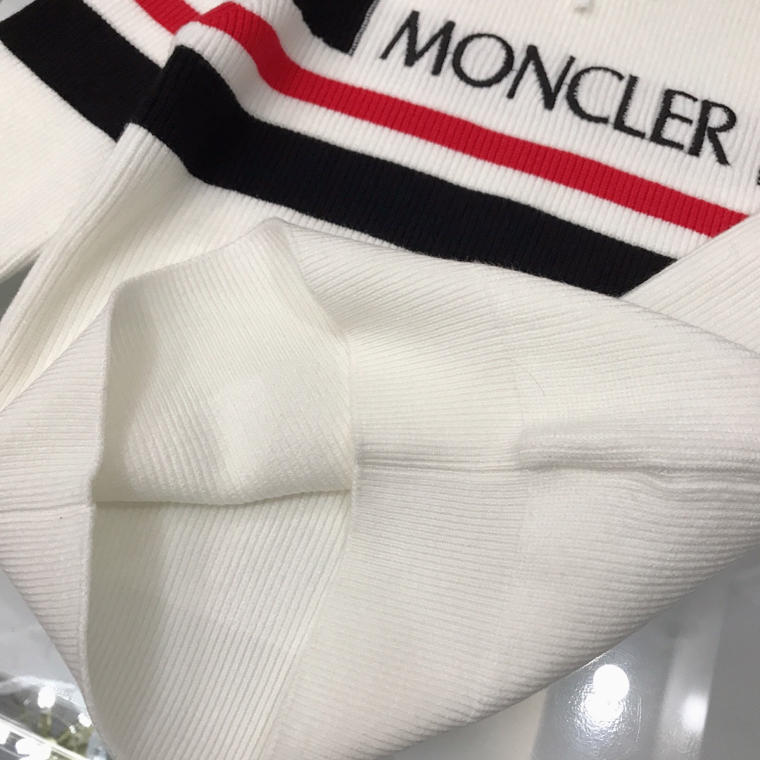 “MONCLE* MC Knit Baby Design with LOGO Embroidery, High-Quality Fabric, Various Sizes” - 图片 8
