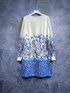 Hermes Clothing Dresses 1:1 Clone Printing Spring/Summer Collection Long Sleeve