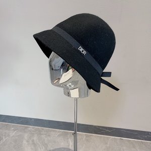 Dior Hats Straw Hat Wool Fall/Winter Collection