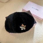 MiuMiu Hats Berets Perfect Replica
 Rabbit Hair Fall/Winter Collection