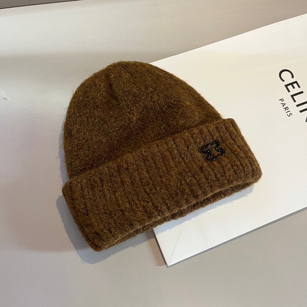 Celine Hats Knitted Hat Unisex Women Knitting Wool Fall/Winter Collection