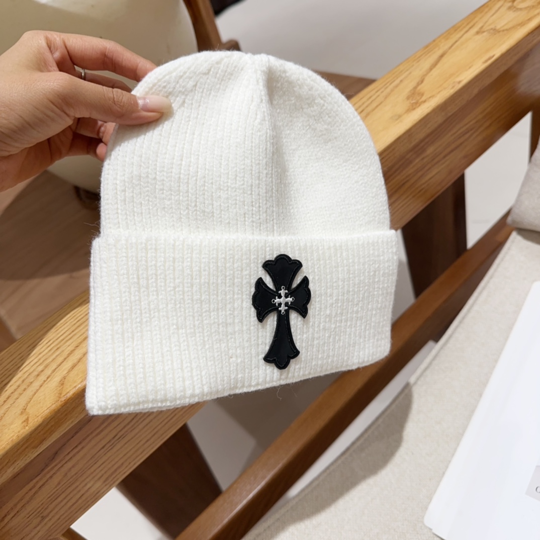 [Chrome Hearts Hats]Croheart Knitted Cold Hat New brick cabinet Once it was la