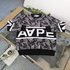 Aape Clothing Knit Sweater Sweatshirts Black Grey Embroidery Unisex Cotton Knitting Wool Fall/Winter Collection Fashion Casual