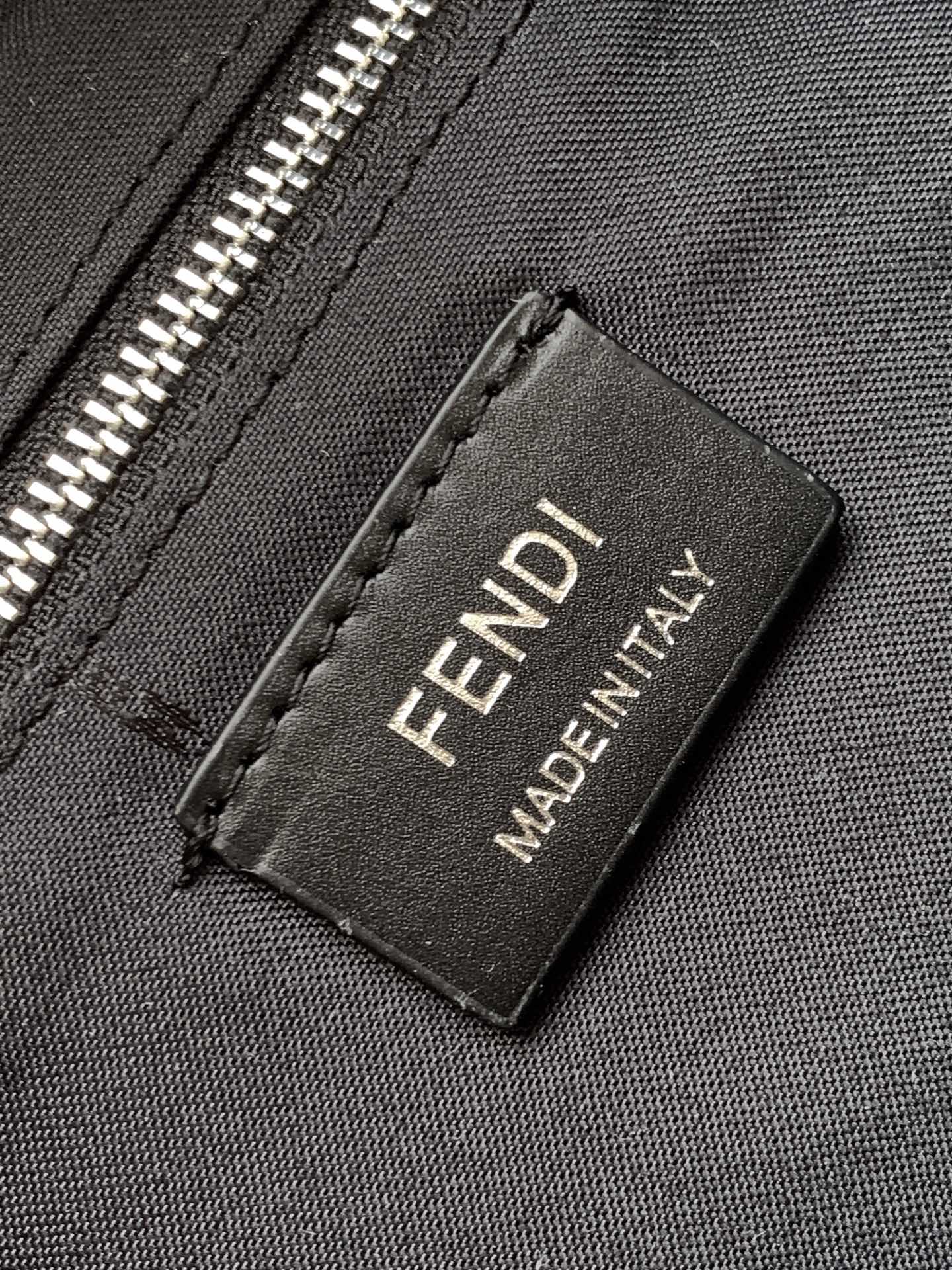 Fendi Black/Gray FF crossbody