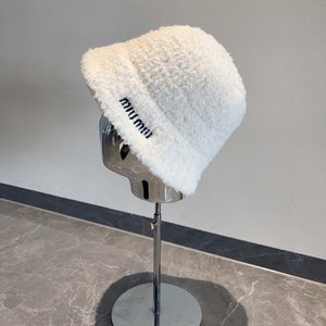 MiuMiu Hats Bucket Hat Straw Hat Buy 2023 Replica Lambswool Fall/Winter Collection
