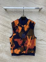 Louis Vuitton Clothing Waistcoat Unisex Knitting Fall/Winter Collection