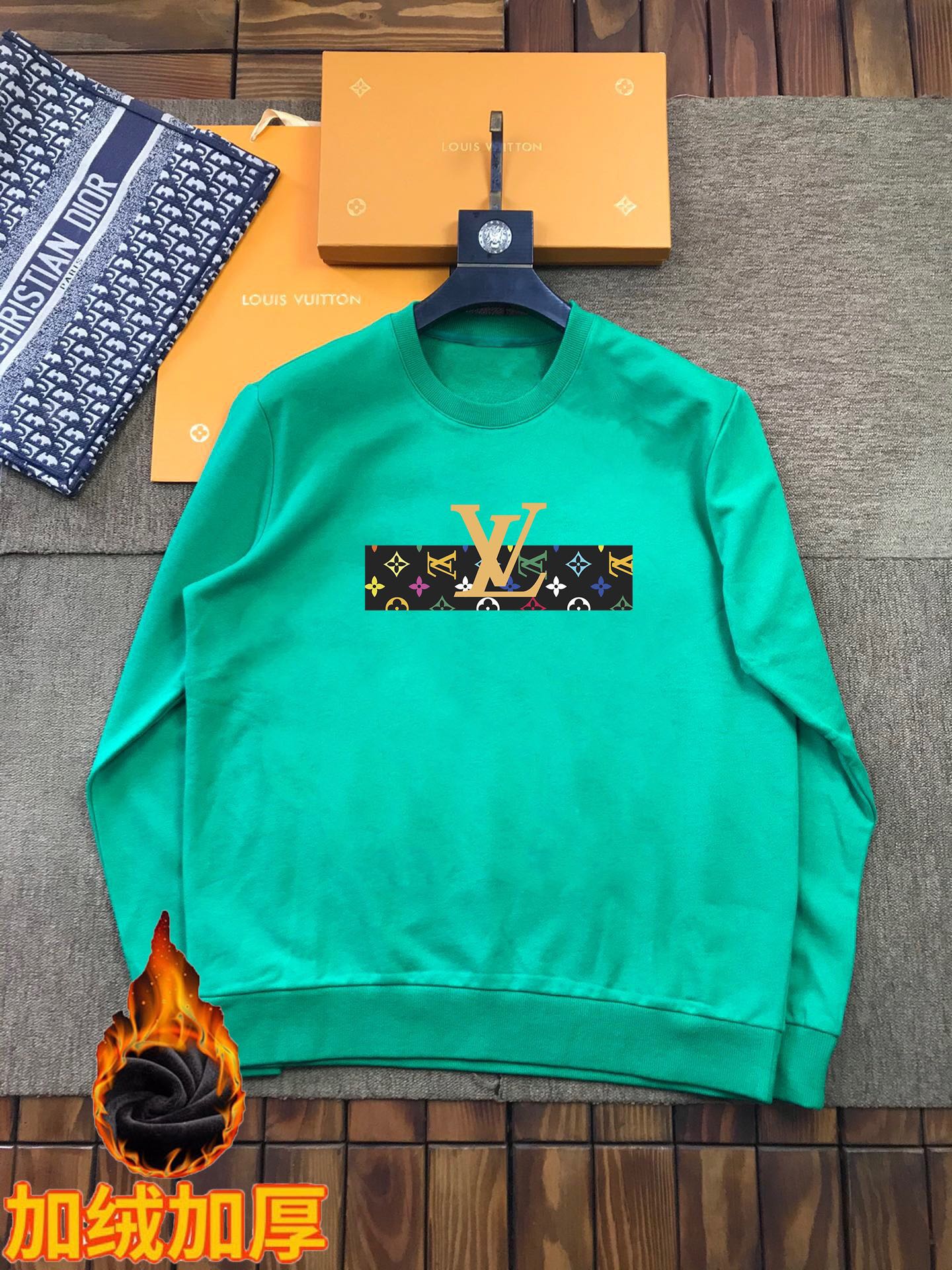 Louis Vuitton Clothing Sweatshirts Unisex Fall Collection Long Sleeve