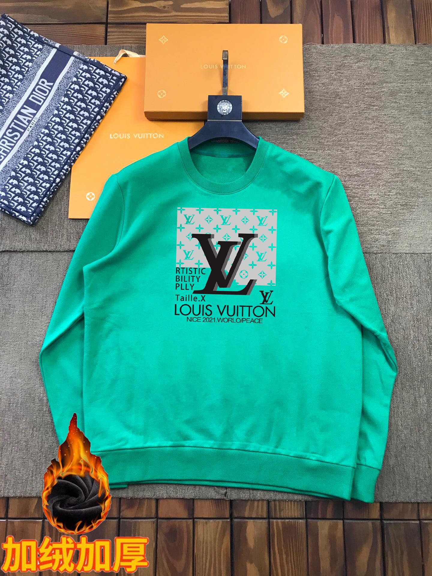 2023 Replica Wholesale Cheap Sales Online
 Louis Vuitton Clothing Sweatshirts Unisex Fall Collection Long Sleeve