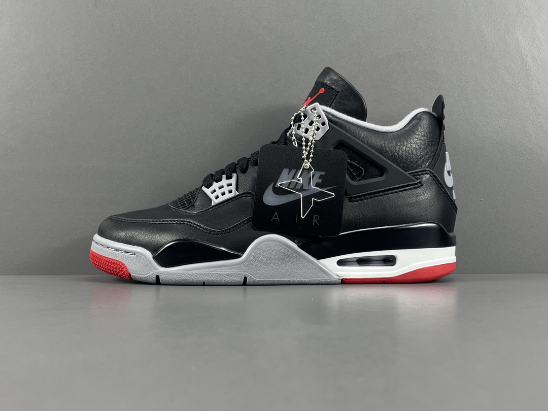 渠道优势支持代发！X版顶级AJ4黑红JordanAirJordan4“BredReimagined”20