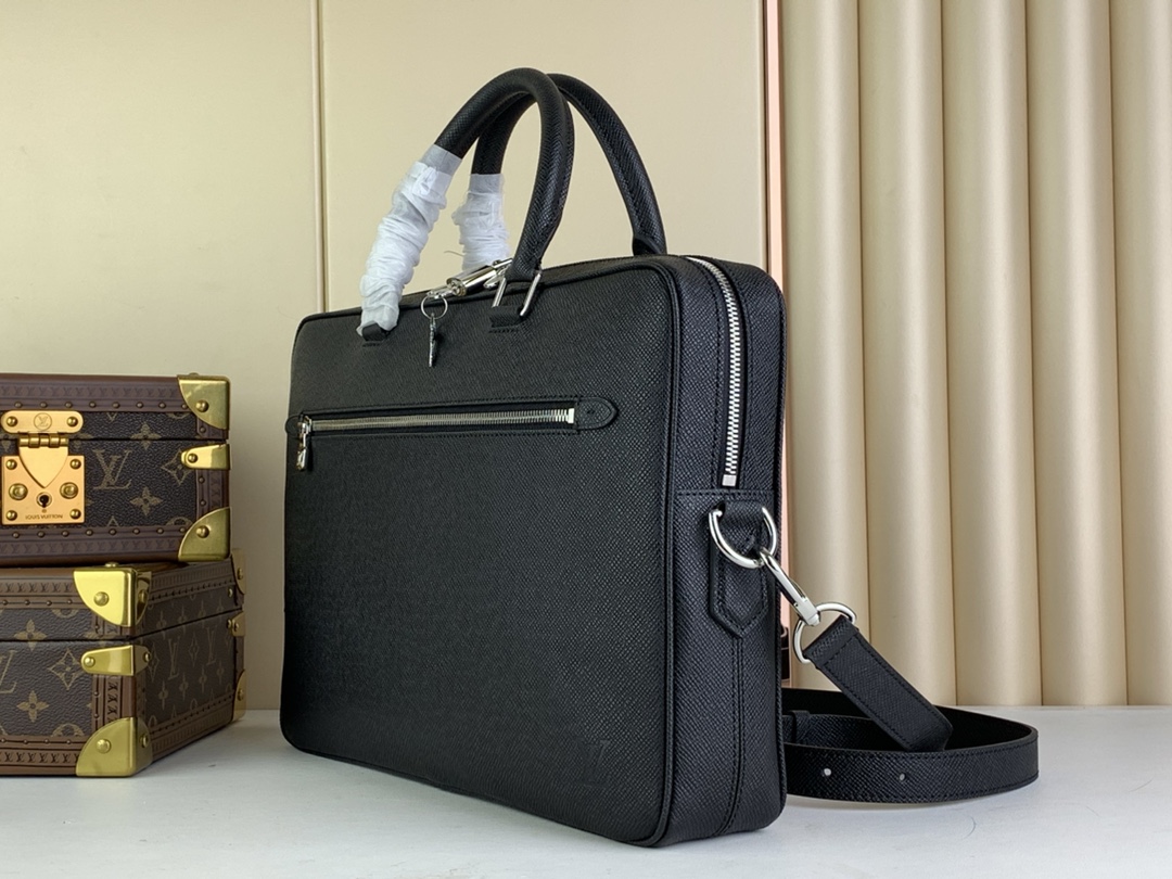 LV Style Beige Leather Top Handle Bag Lookbook Reference image 2