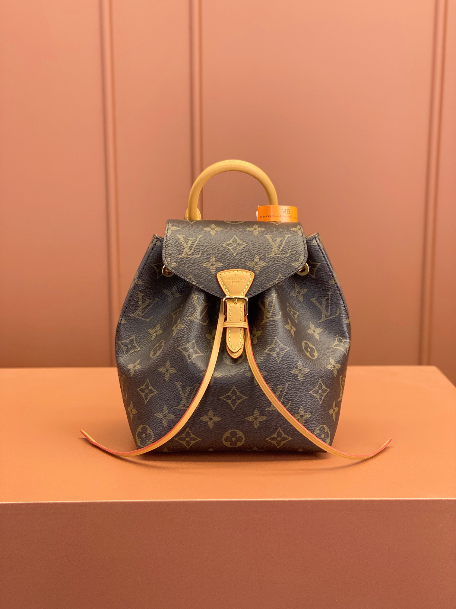 Louis Vuitton LV Montsouris sacs Sac À Dos Tout en acier M45502